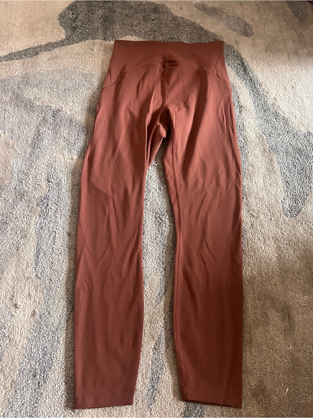 lululemon athletica High-Rise Rust-Colored Leggings